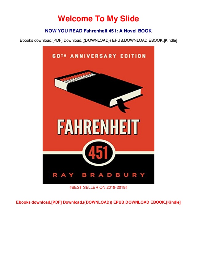 Fahrenheit 451 ray bradbury epub download